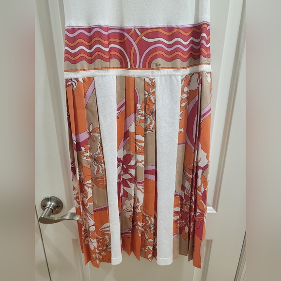 NWT RARE EMILIO PUCCI VISCOSA SILK DRESS SIZE XS - Picture 5 of 9